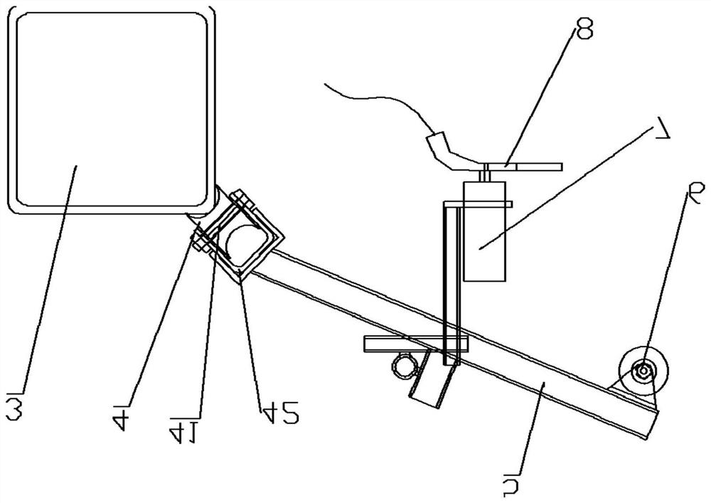 Welding device and welding method for steel pipe pile shear ring