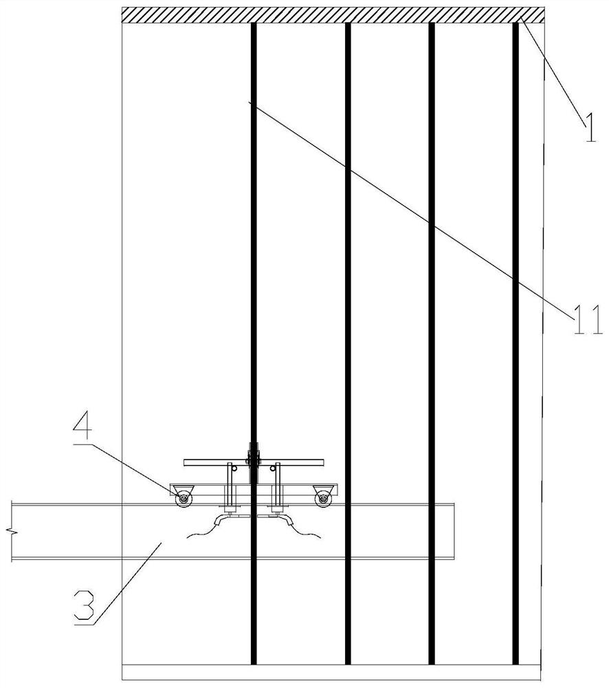 Welding device and welding method for steel pipe pile shear ring