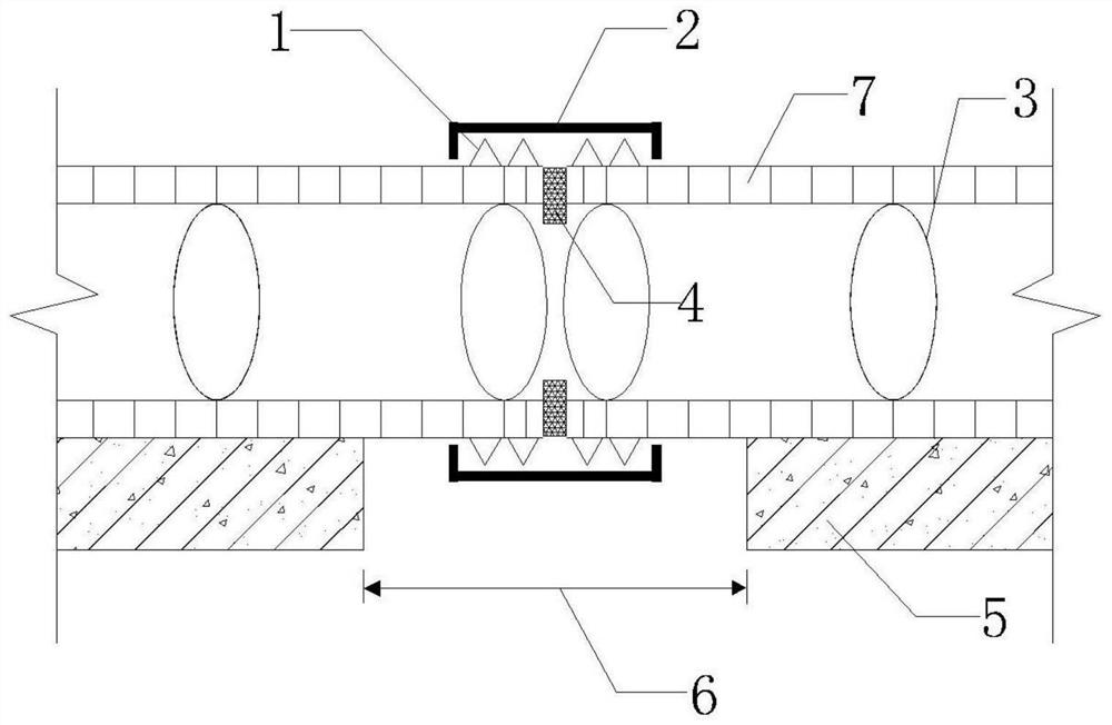 A rapid construction method for composite joints of non-precipitation large-diameter winding pipes