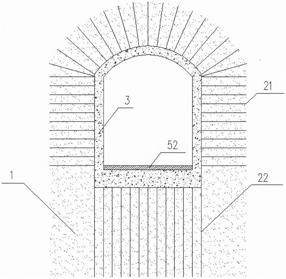 Tunnel lining type double-reaction-force-wall structure device for anti-seismic test and preparation method