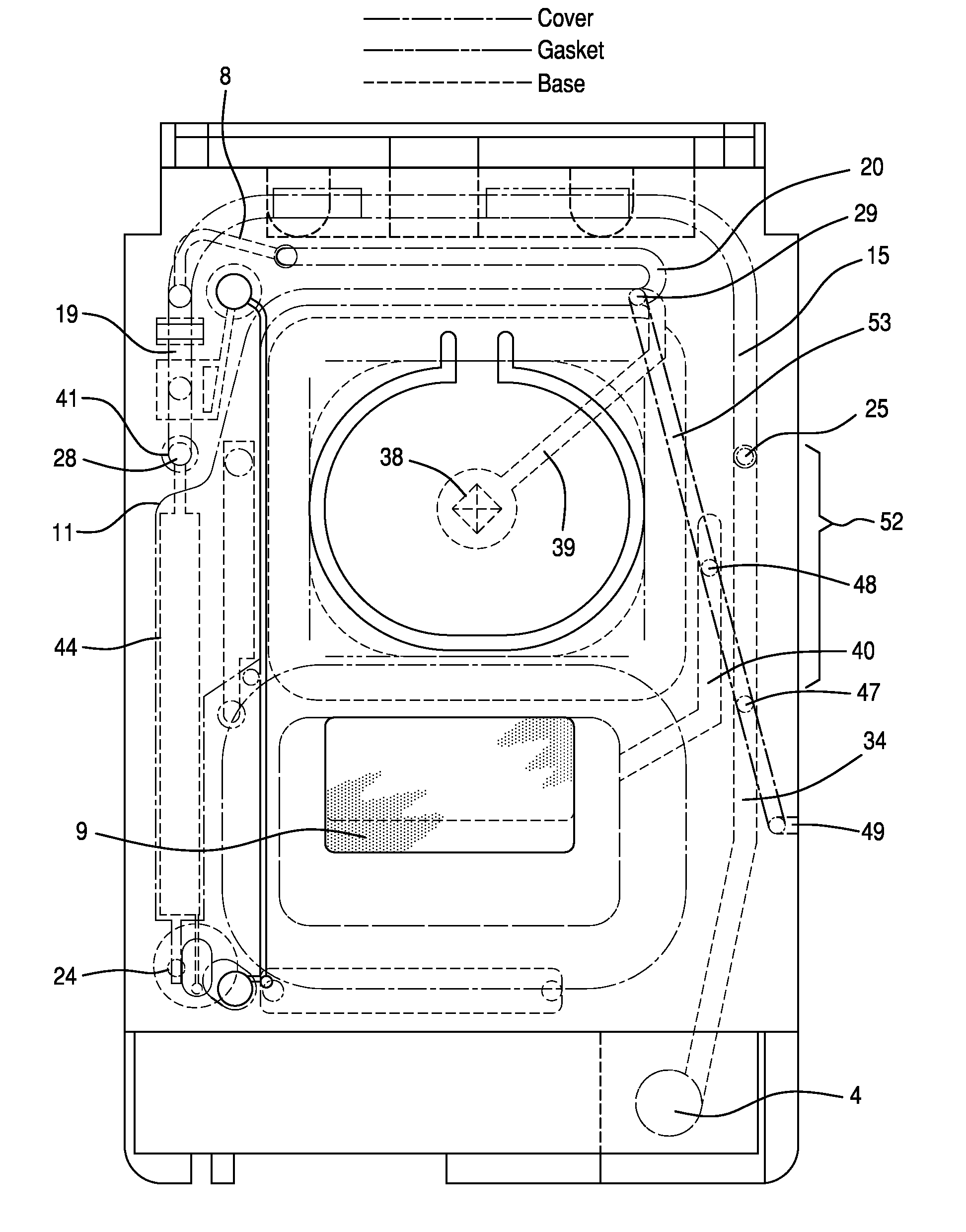 Sample metering device and assay device with integrated sample dilution