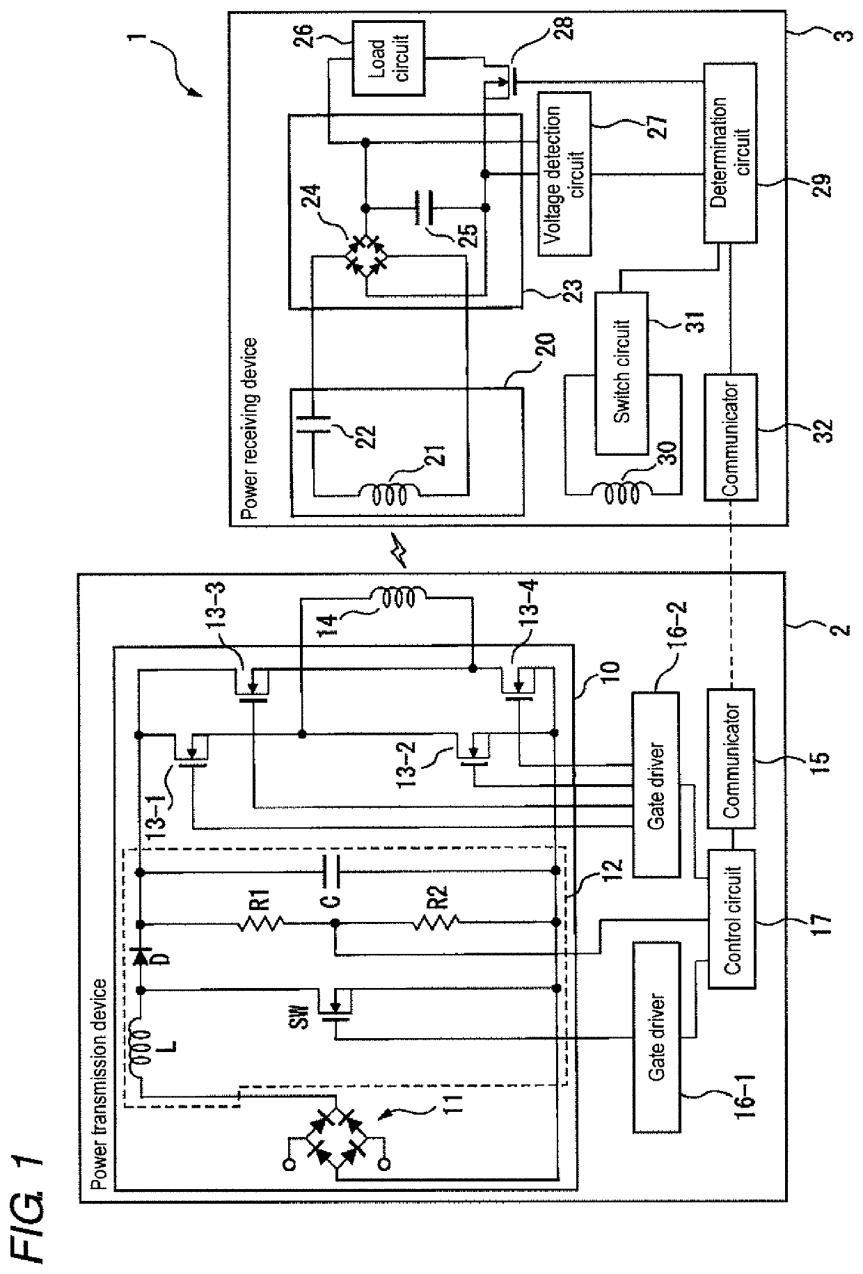 Non-contact feeding device