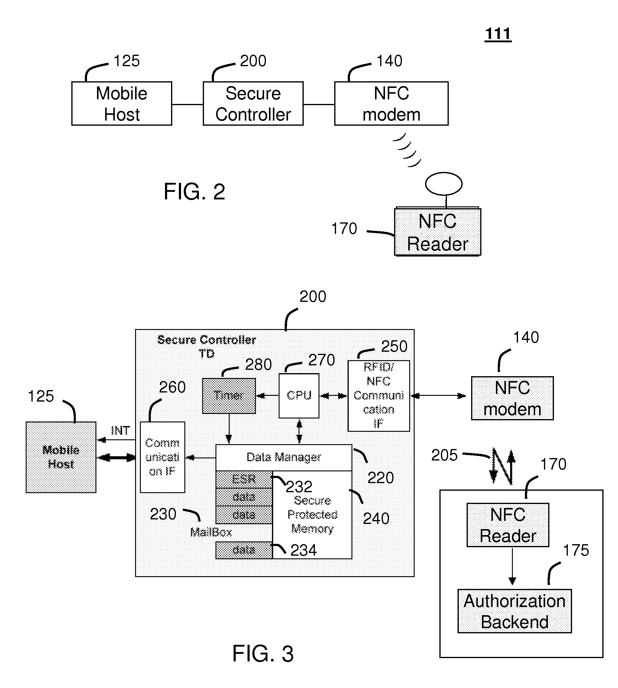 Method and system for monitoring secure application execution events during contactless rfid/nfc communication
