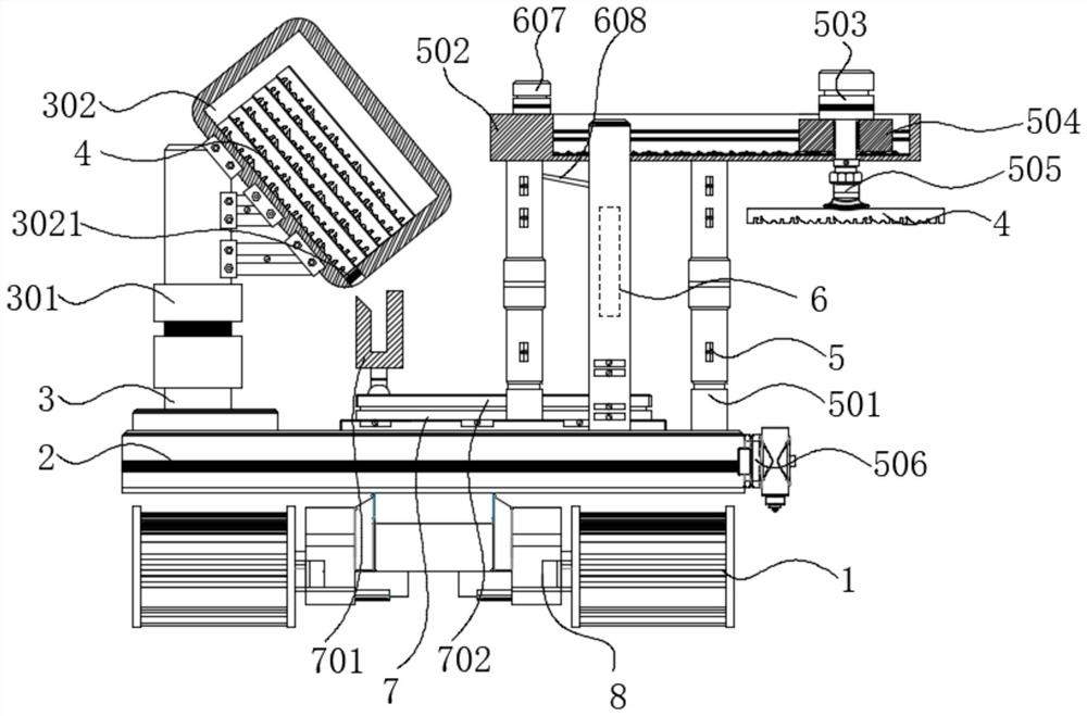 A fully automatic brick-laying equipment for high-efficiency houses and buildings