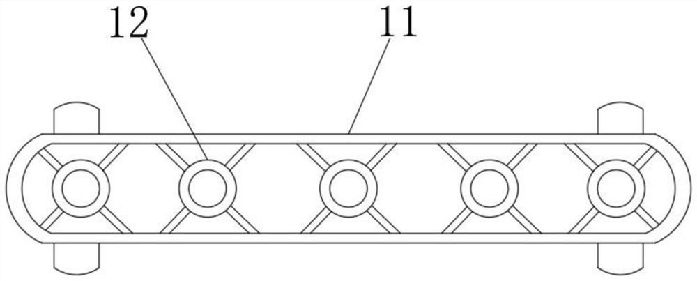 Semiconductor packaging element testing device