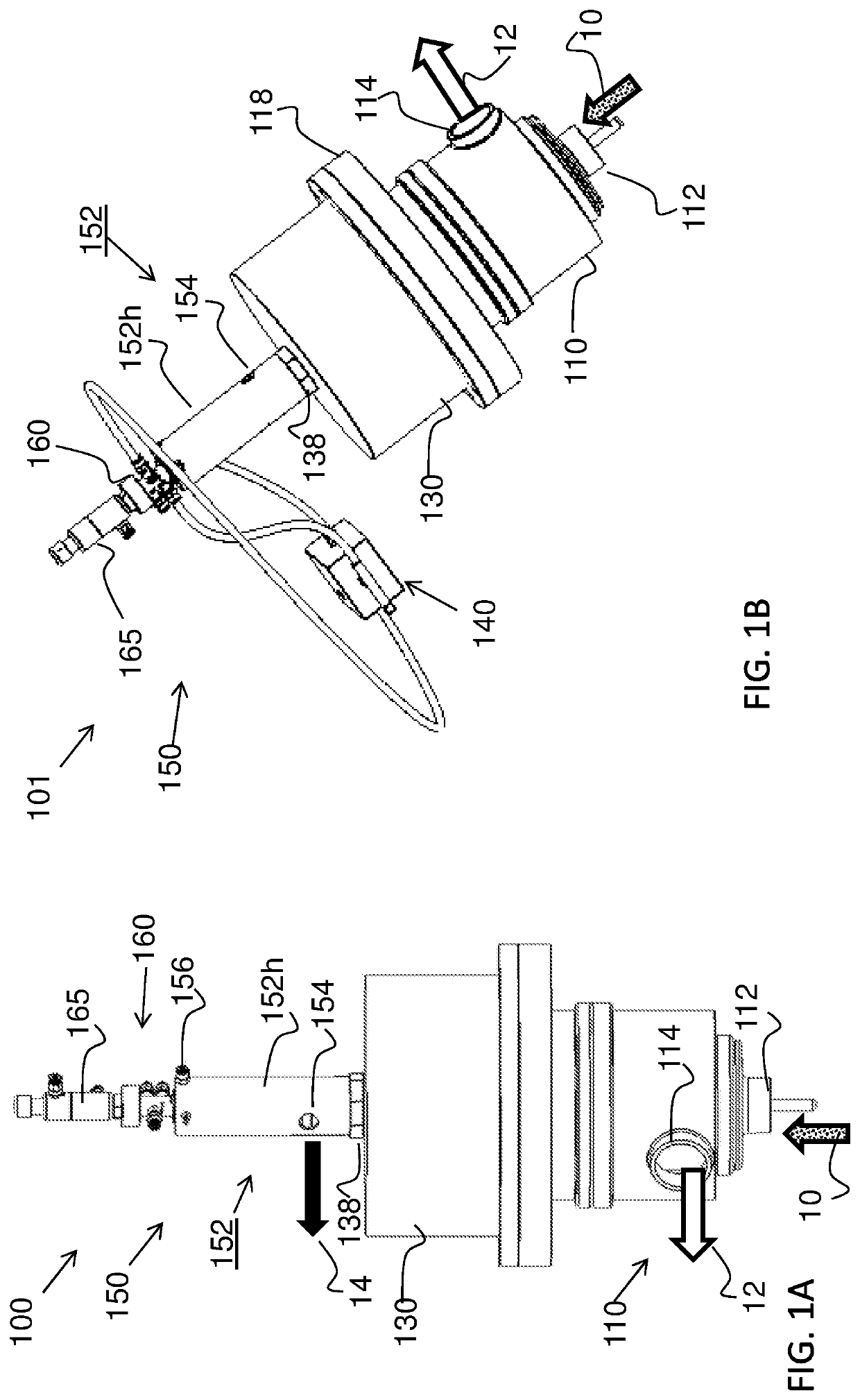 Autonomously controlled self-cleaning filter apparatus