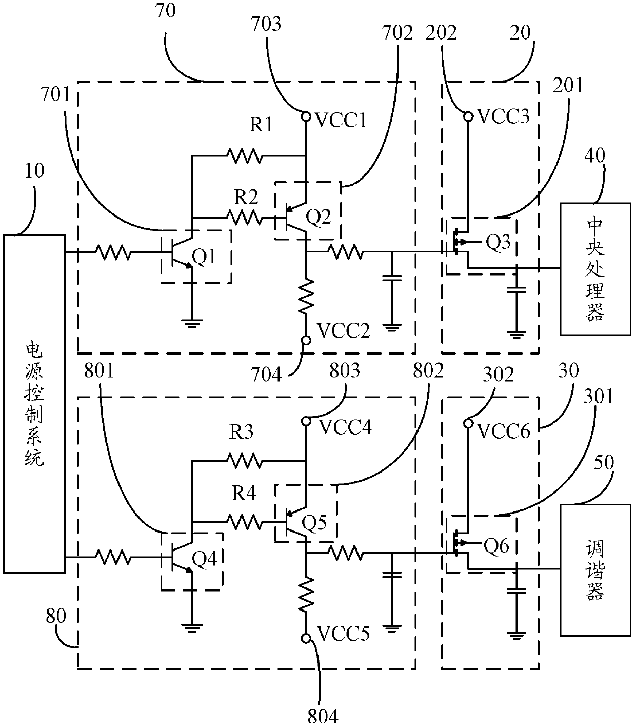 Anti-interference circuit of tuner
