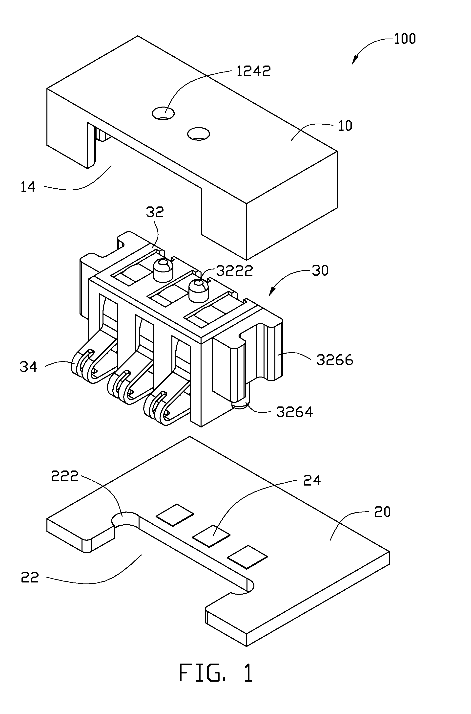 Connector and electronic device using same