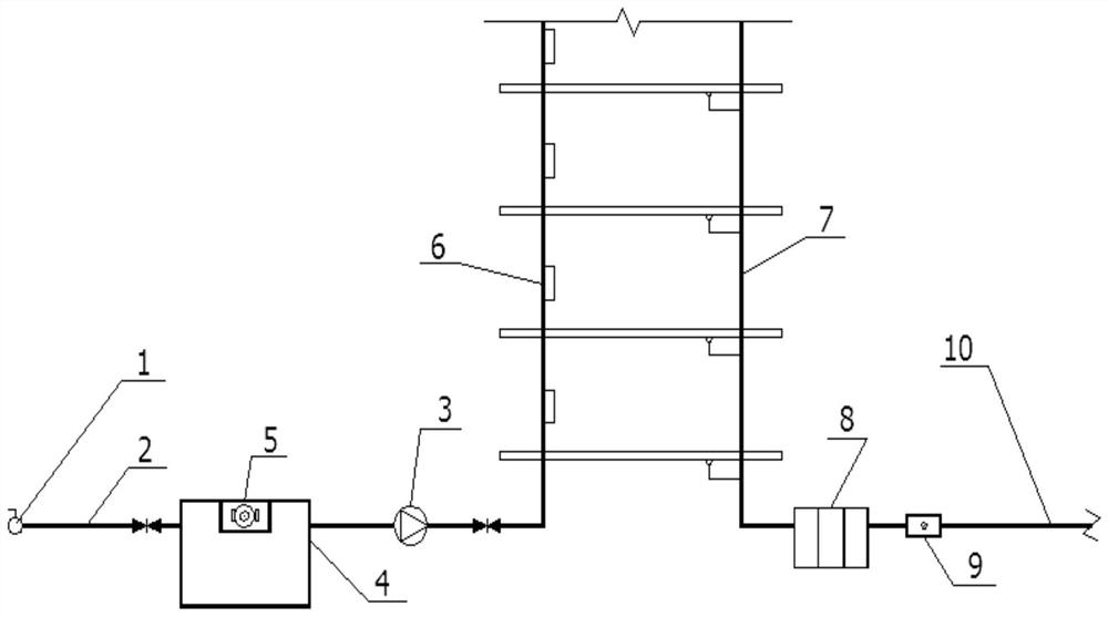 Sewage discharge pipeline detection and disinfection system for public washroom