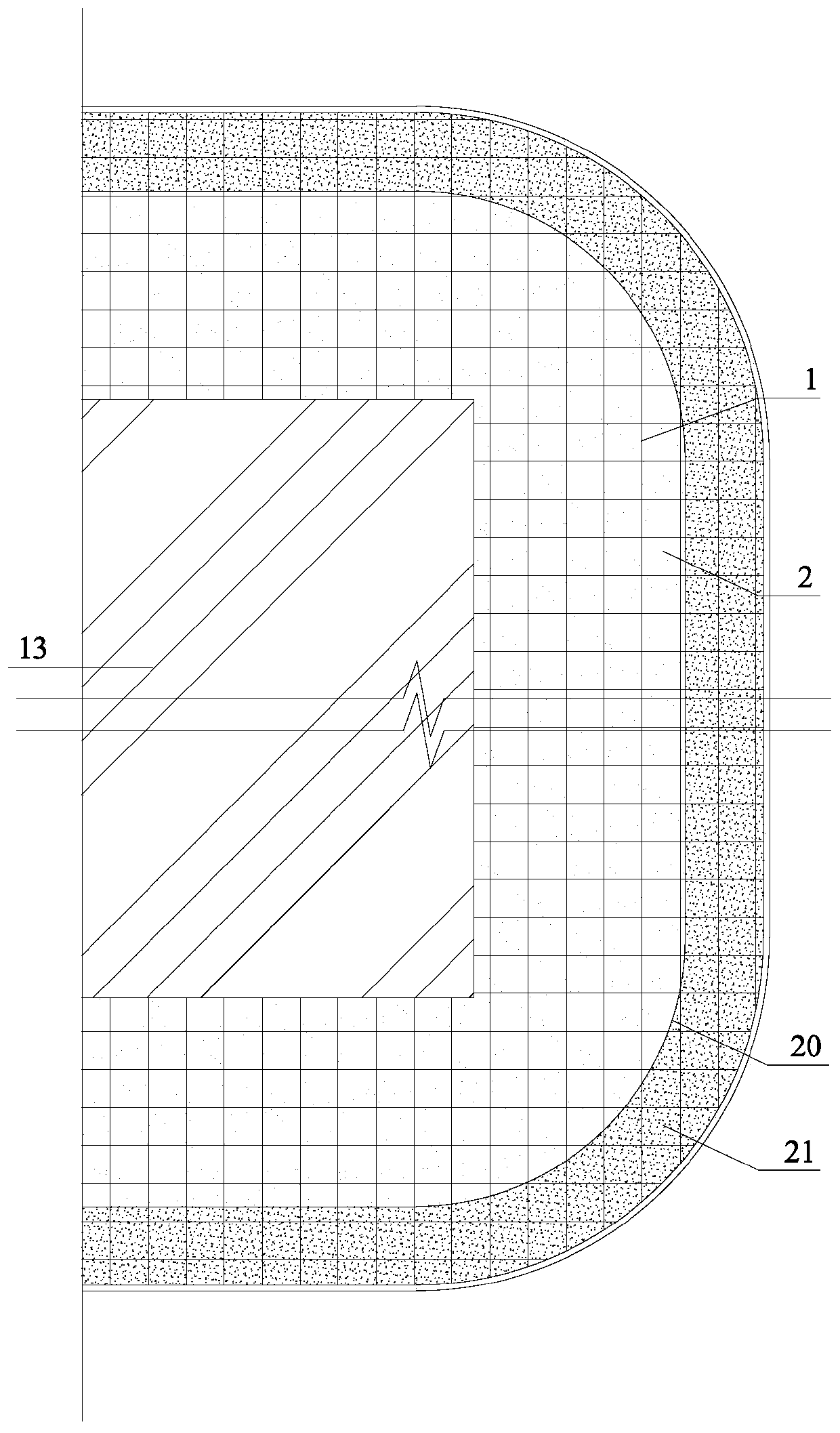 Ecological protection construction method of stepped 3D stiffened bridge abutment conical slope