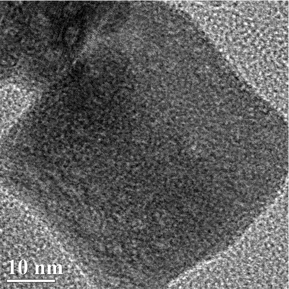 Preparation method of nano structured cubic indium oxide gas sensitive material