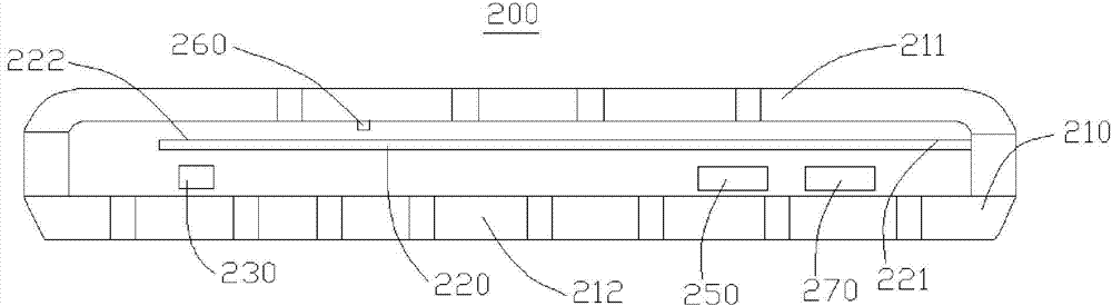 Electronic equipment and air flow accelerating device
