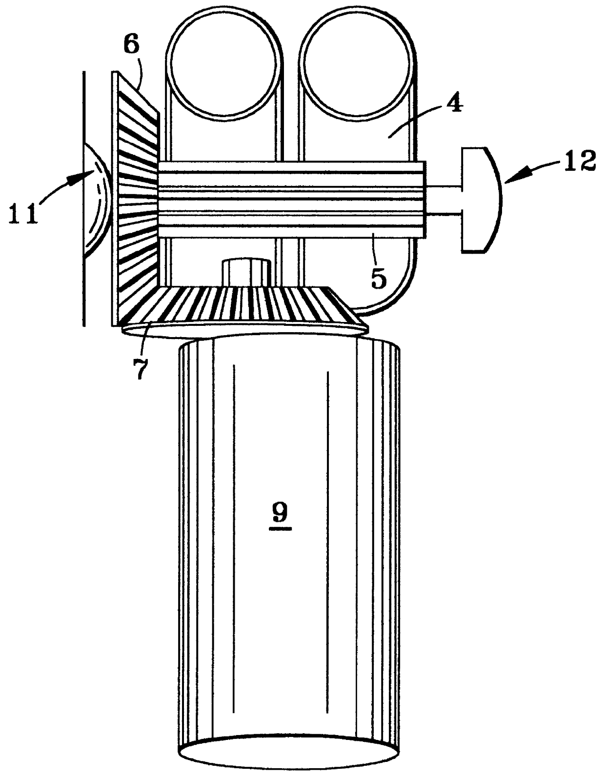 Electrically powered fluid-dispersing apparatus and a method particularly adapted for hand gun operation