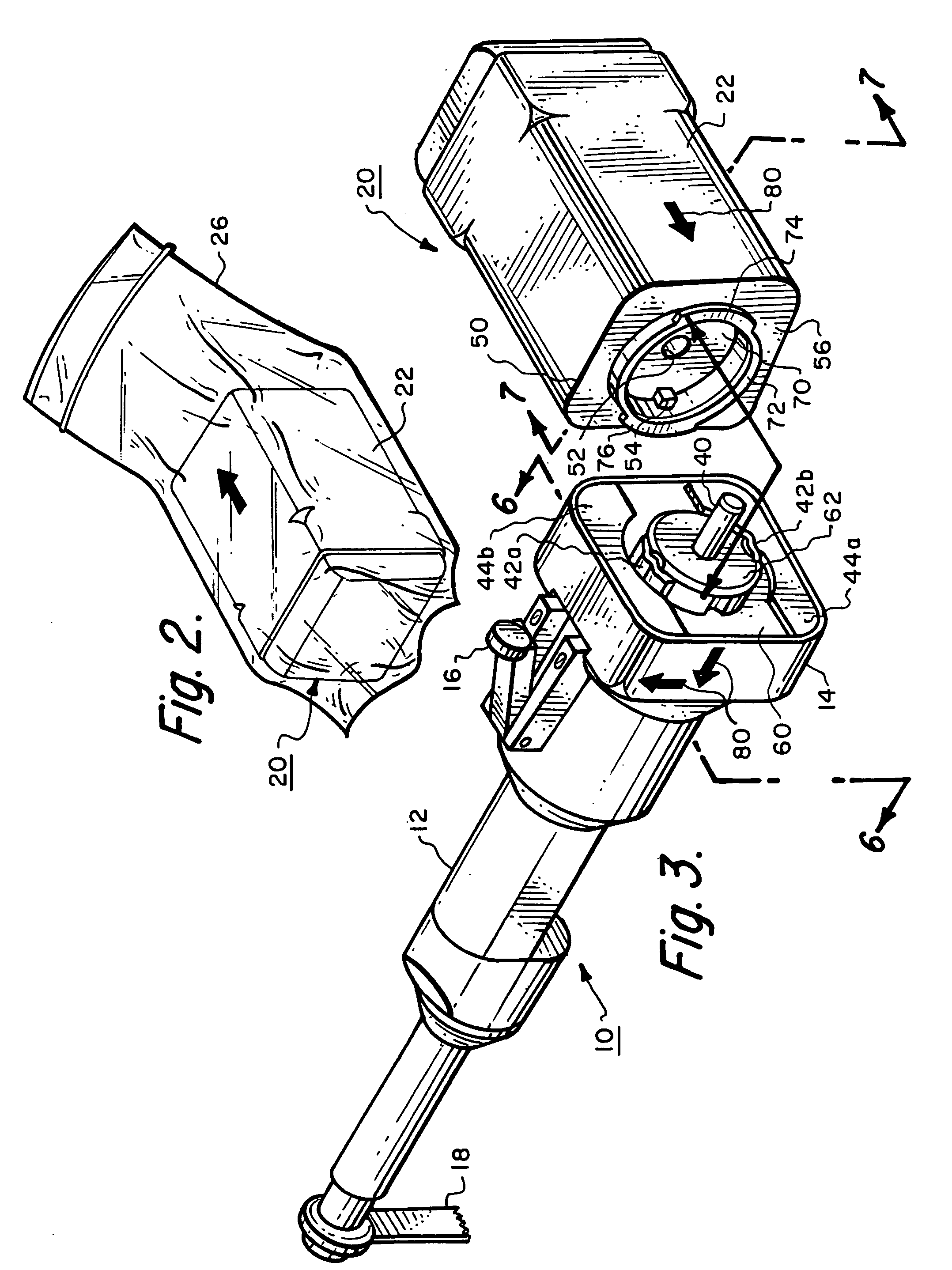 Cordless surgical handpiece with disposable battery; and method