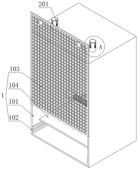 Ventilation device based on building design