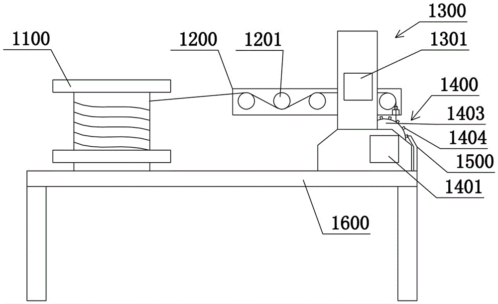 A processing method of high-density polyethylene winding structure wall pipe