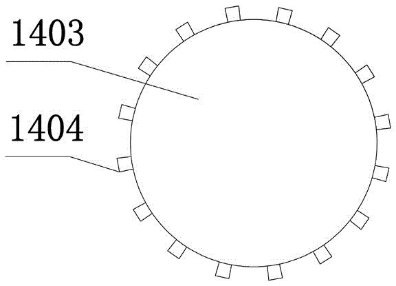 A processing method of high-density polyethylene winding structure wall pipe