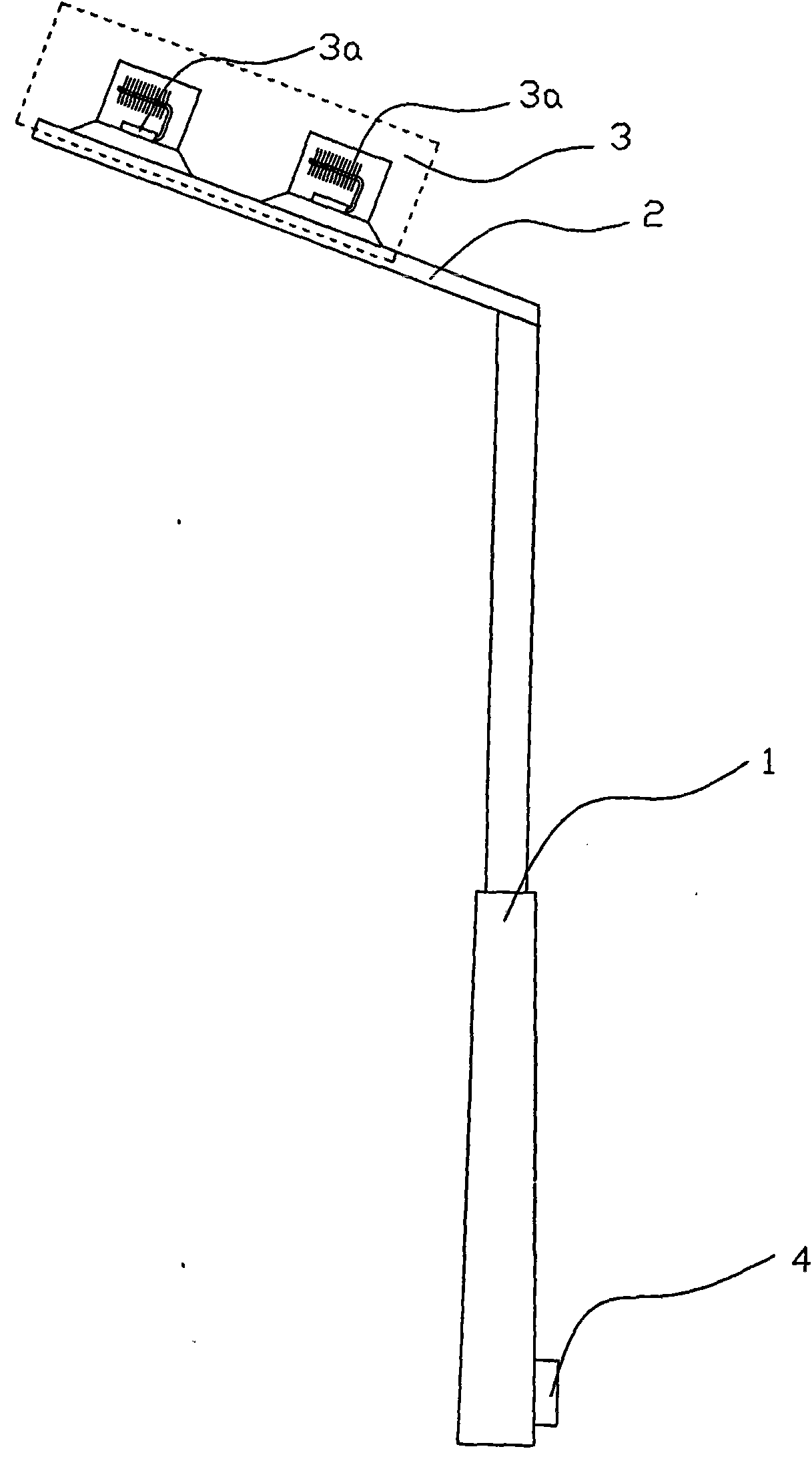 High-power integrated LED road lamp