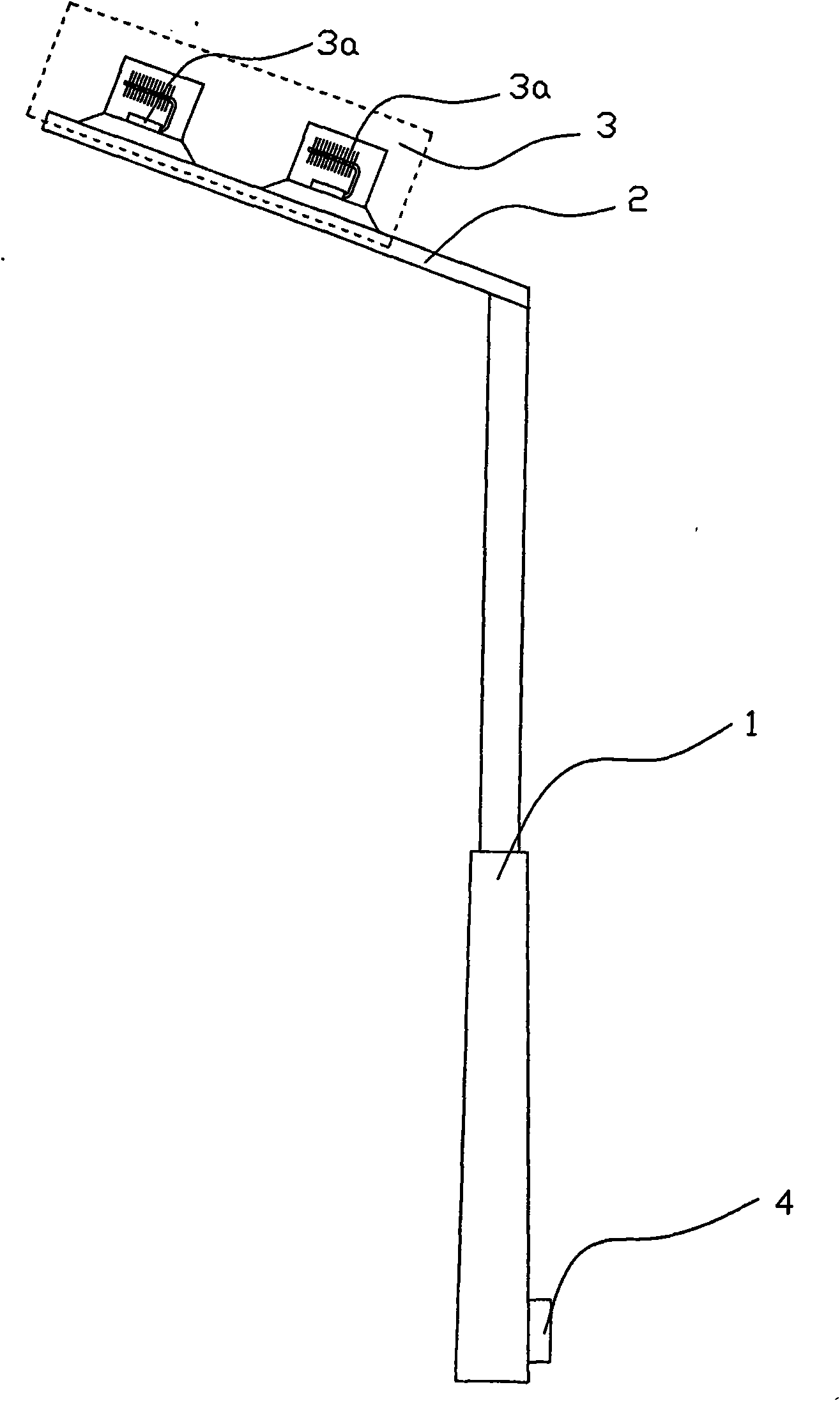 High-power integrated LED road lamp