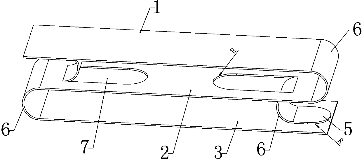 Elastic sheet assembly of elastic sheet type contact mobile phone loudspeaker and processing method thereof