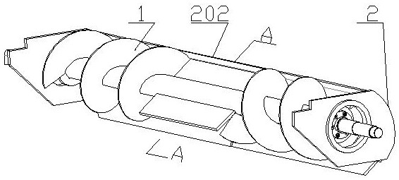 Shovel-mounted integrated snow removal vehicle