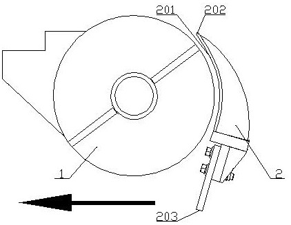 Shovel-mounted integrated snow removal vehicle