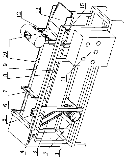 Semi-automatic anti-rust agent coating device for special-shaped metal sheet