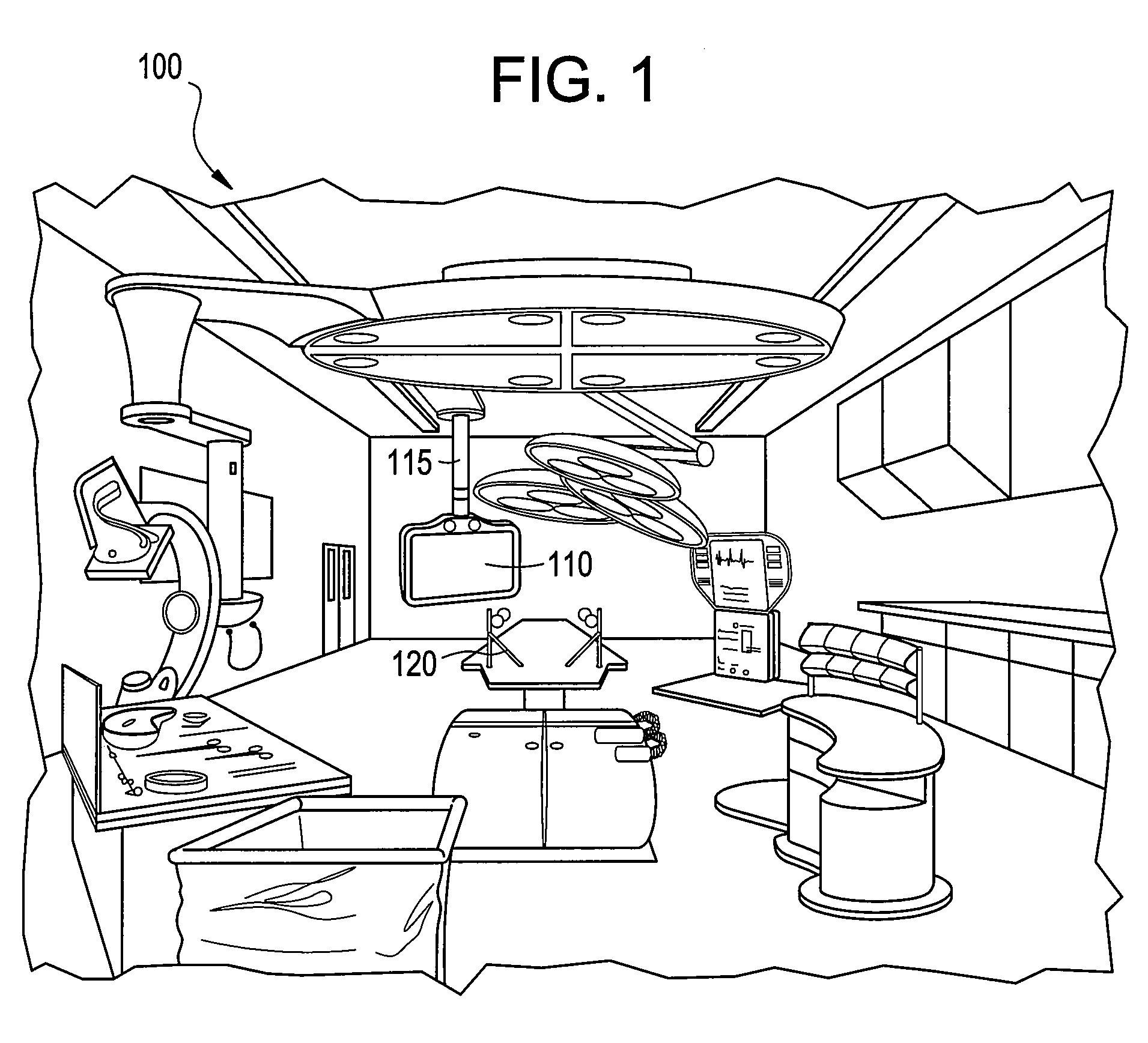 Method and apparatus for surgical operating room information display gaze detection and user prioritization for control