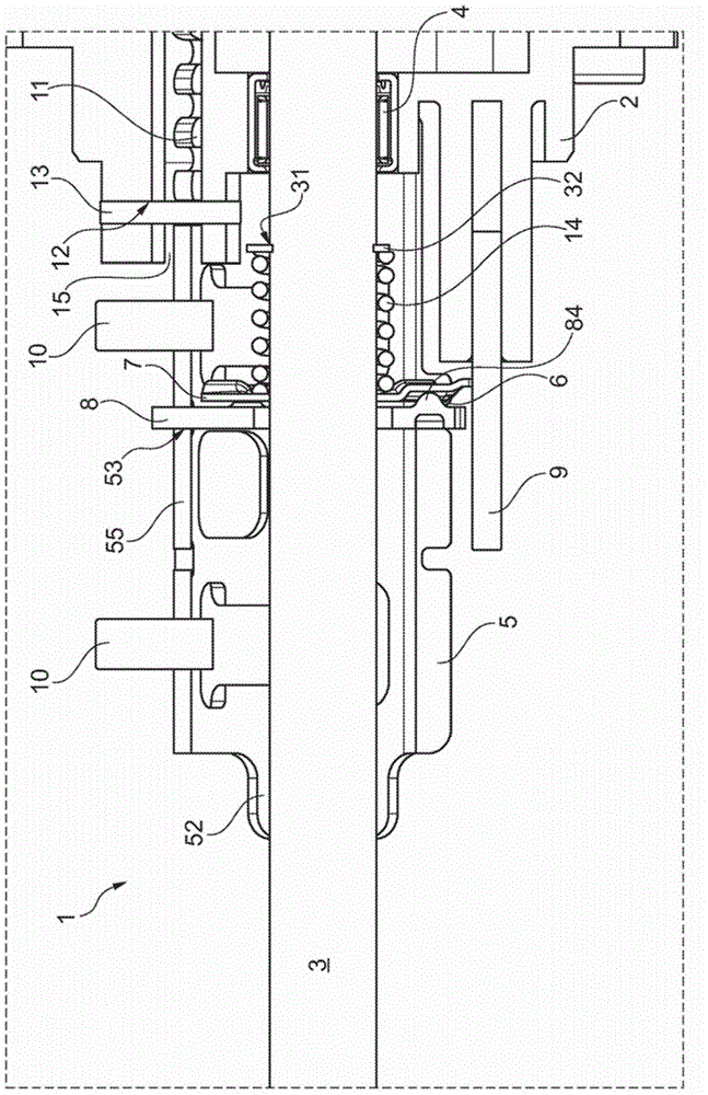 Shifting device of a motor vehicle change-speed gearbox