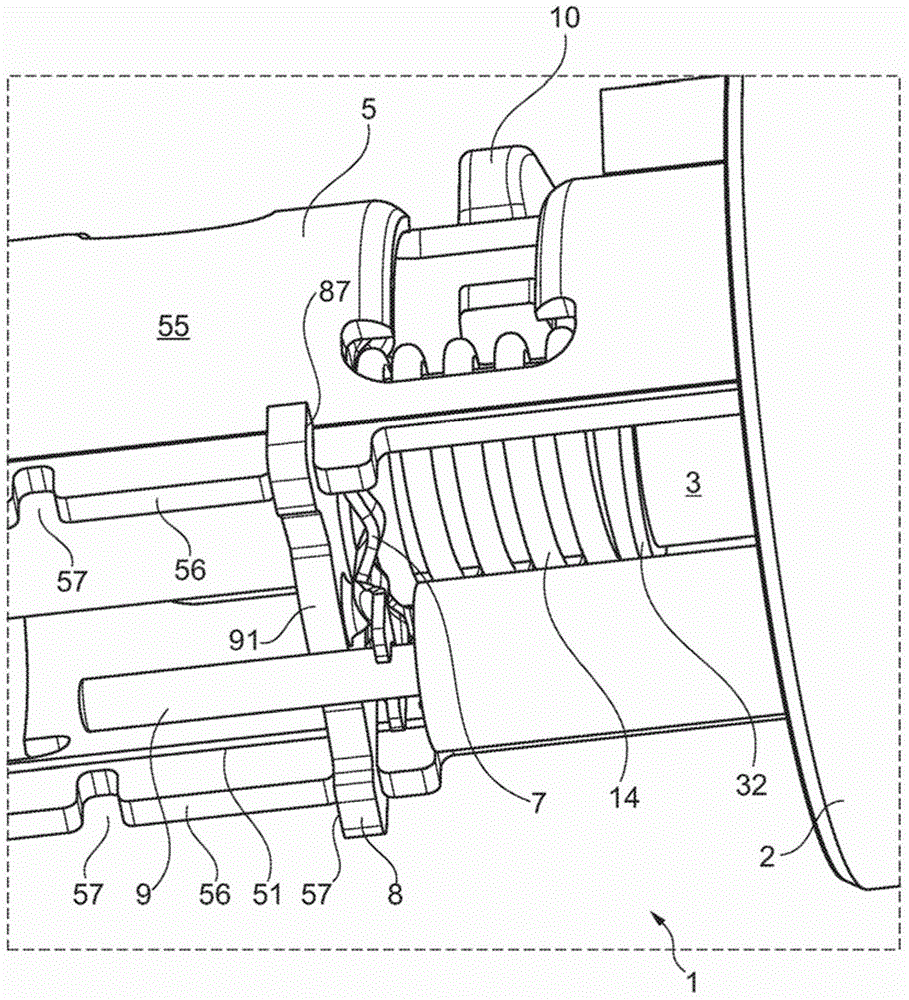 Shifting device of a motor vehicle change-speed gearbox