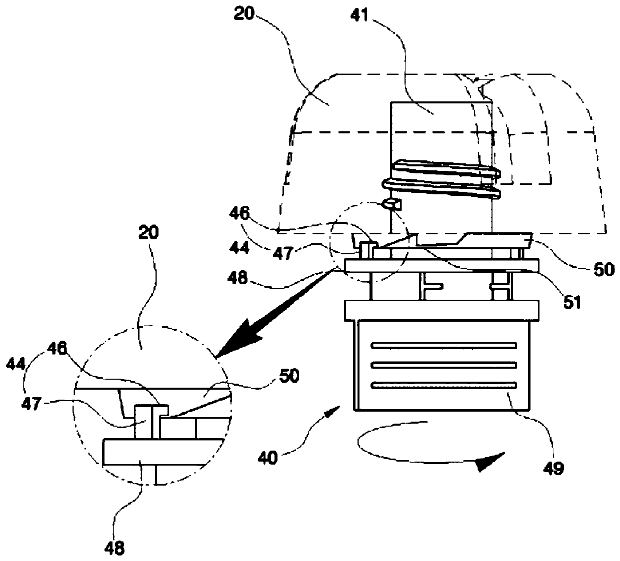 Safety cap spout providing accuracy of opening and easiness of check