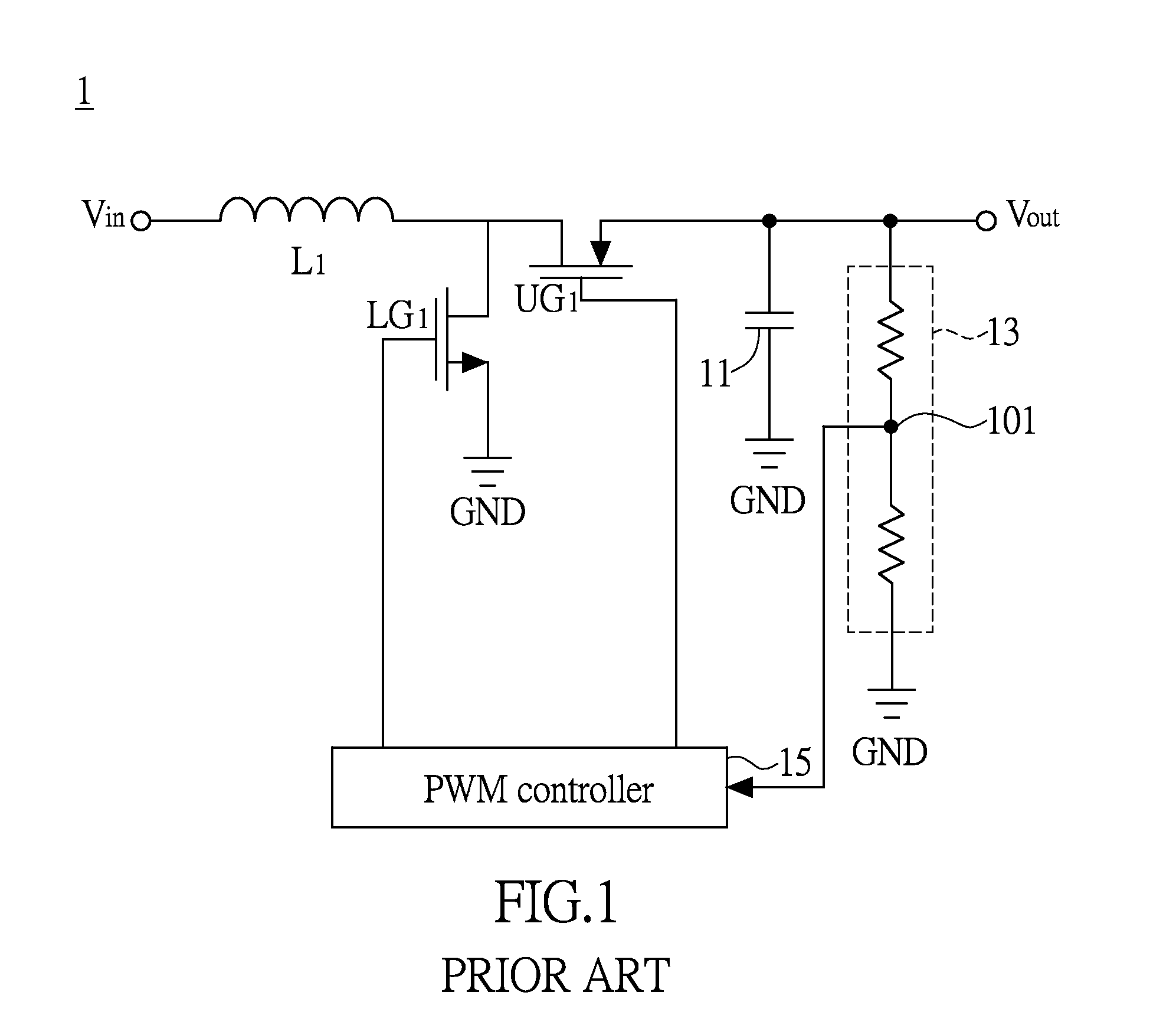 Multi-phase boost converter with phase self-detection and detecting circuit thereof