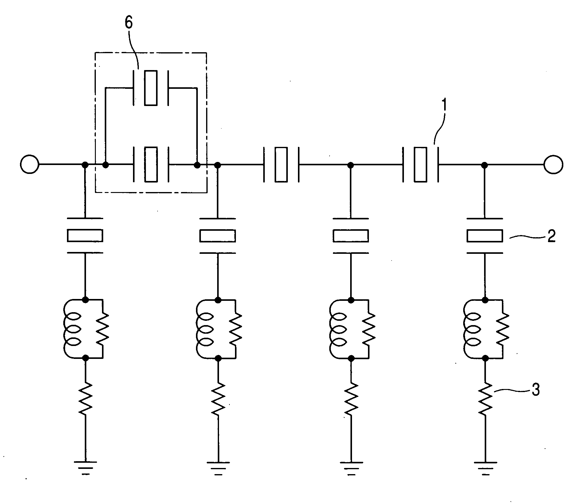 Resonator type filter