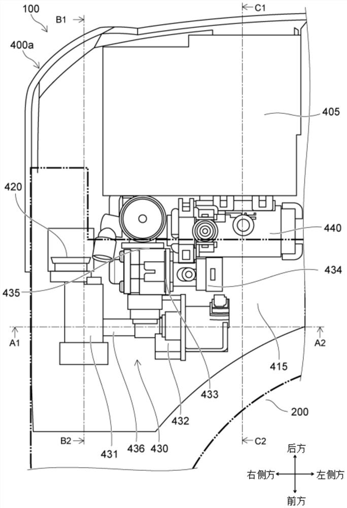 Sanitary washing device