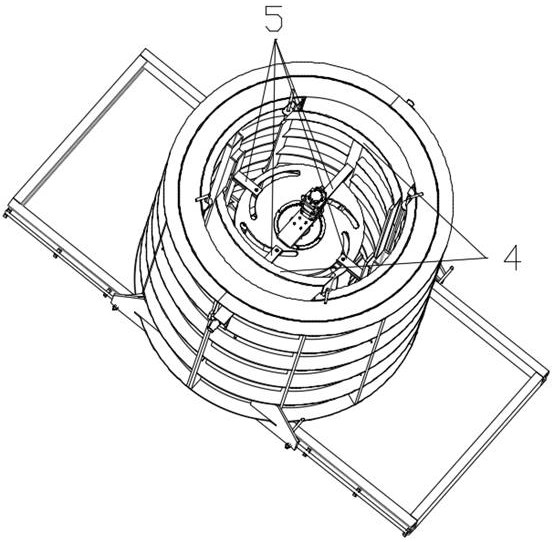 Pipe jacking mold facilitating demolding of inner mold