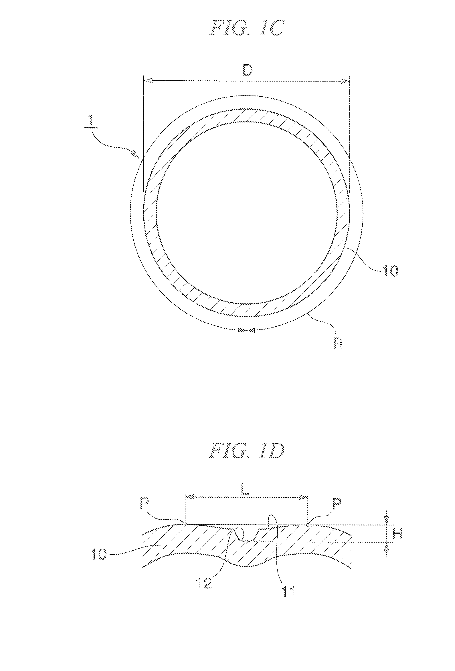 Depression-provided steel pipe and composite pile