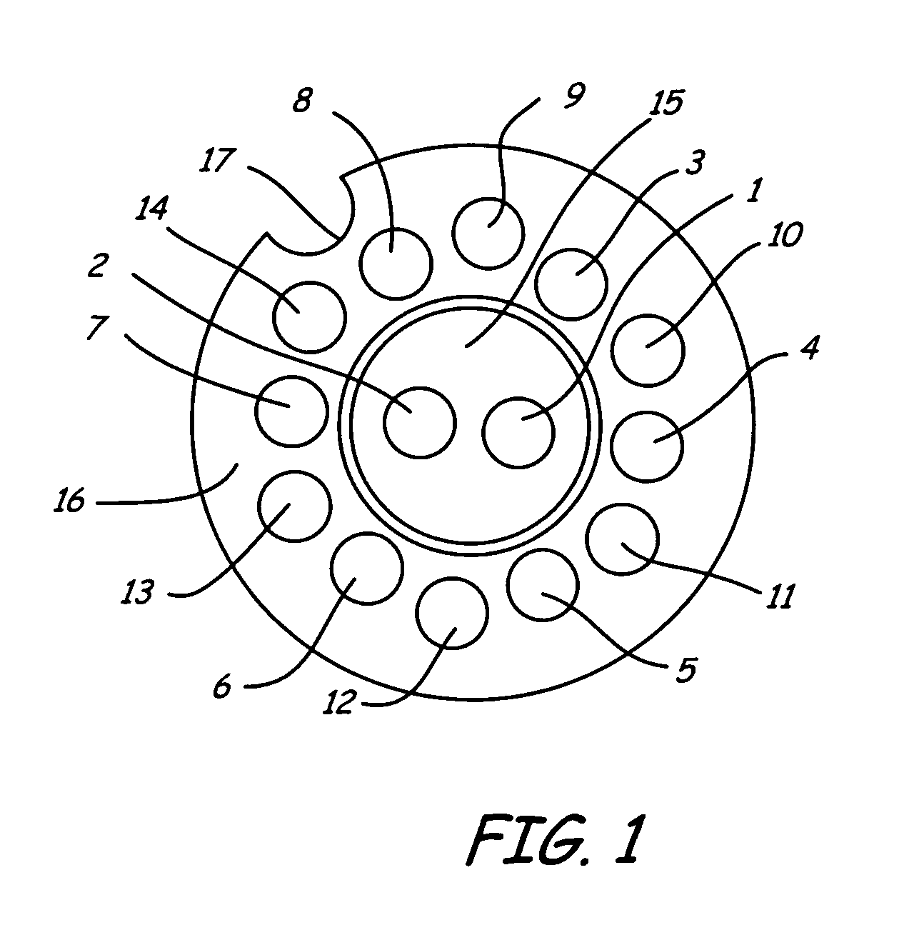 Heat dissipating pin structure for mitigation of LED temperature rise