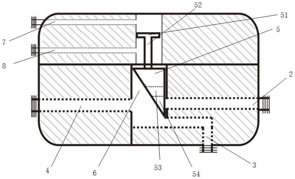 A joint method of reducing subsidence by grouting in the inner capsule bag and sealing water-conducting fissures