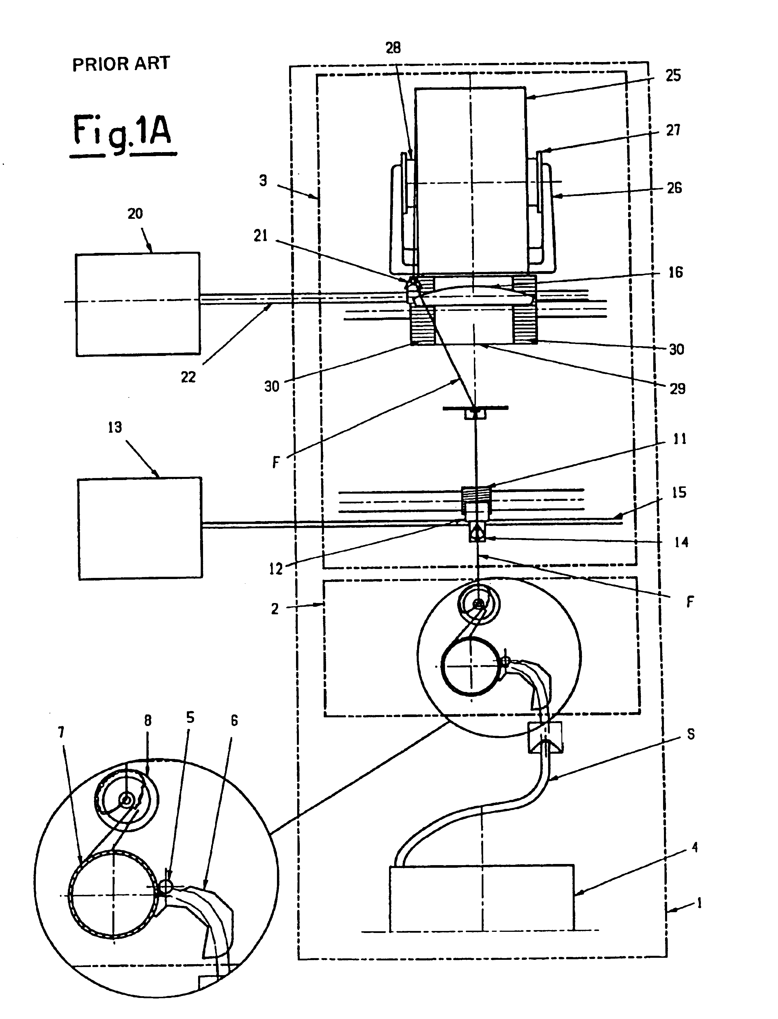 Thread-guiding device for collecting spun yarns on bobbins particularly for open-end spinning frames