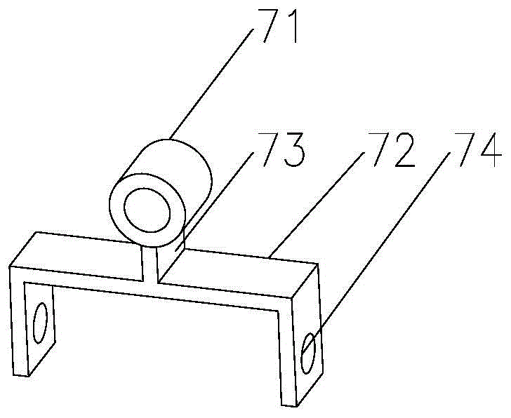 Warp knitting machine creel