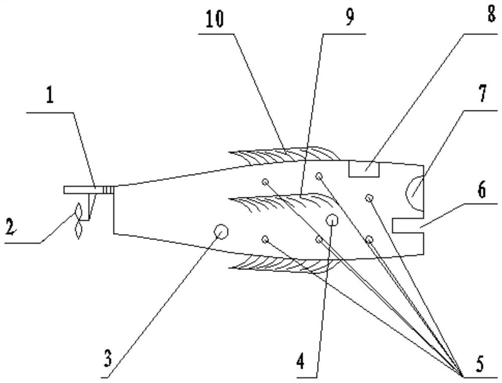 Fish moving device for culture work ship