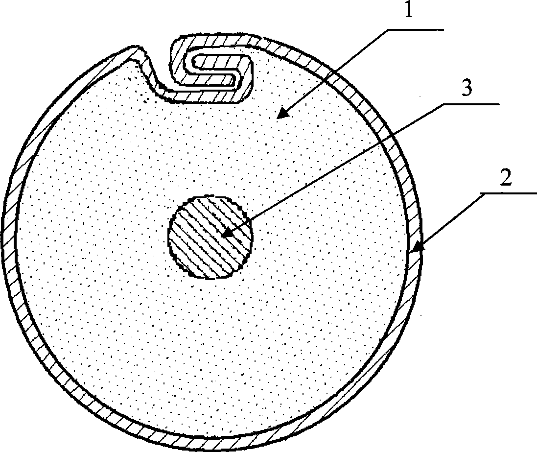 Large-diameter flux-cored wire for revolving body or wear-resistant composite board overlaying welding