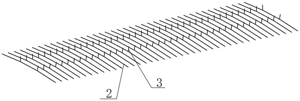 Construction method of ultra-long convex string hybrid arch shell retractable roof structure