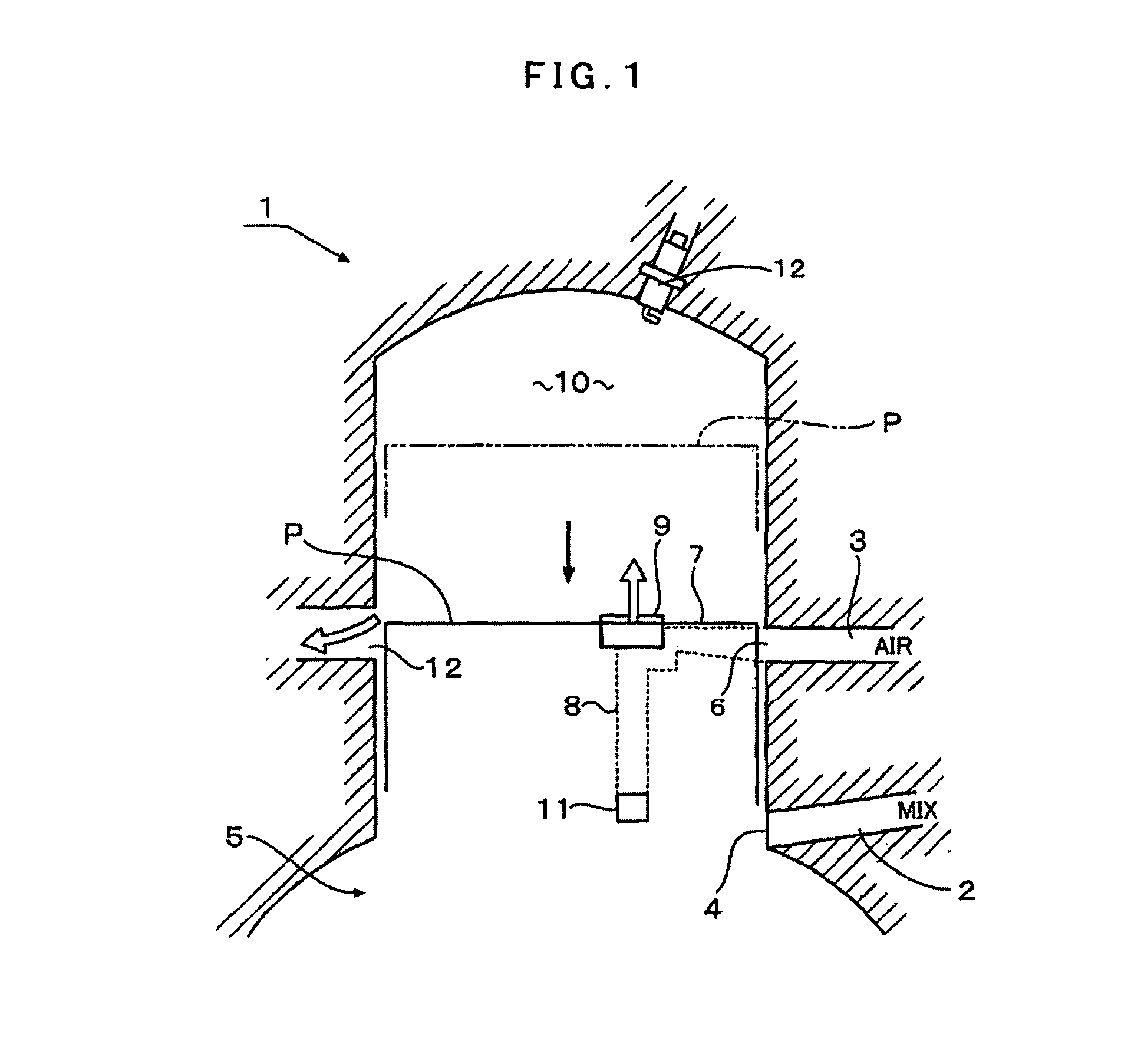 Air cleaner for stratified-scavenging two-stroke internal combustion engine