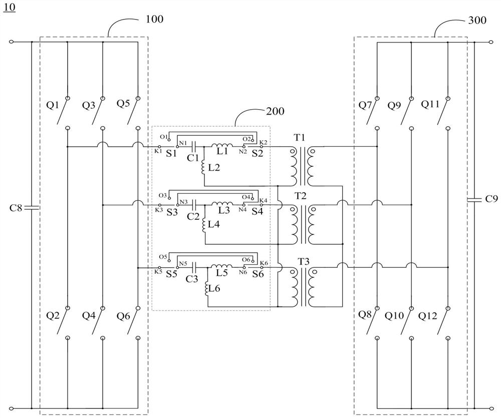 High-efficiency three-phase bidirectional DC-DC converter