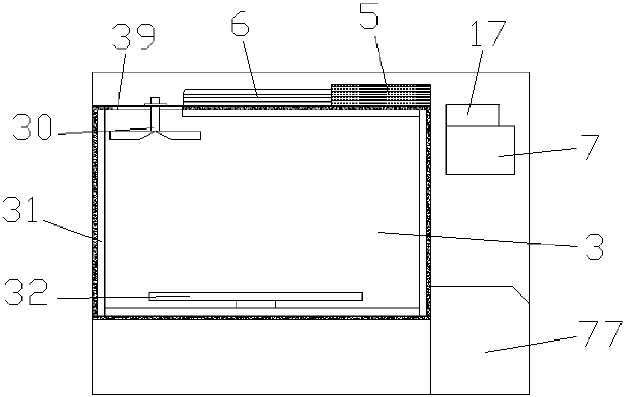 Automatic constant-temperature electrolyte case