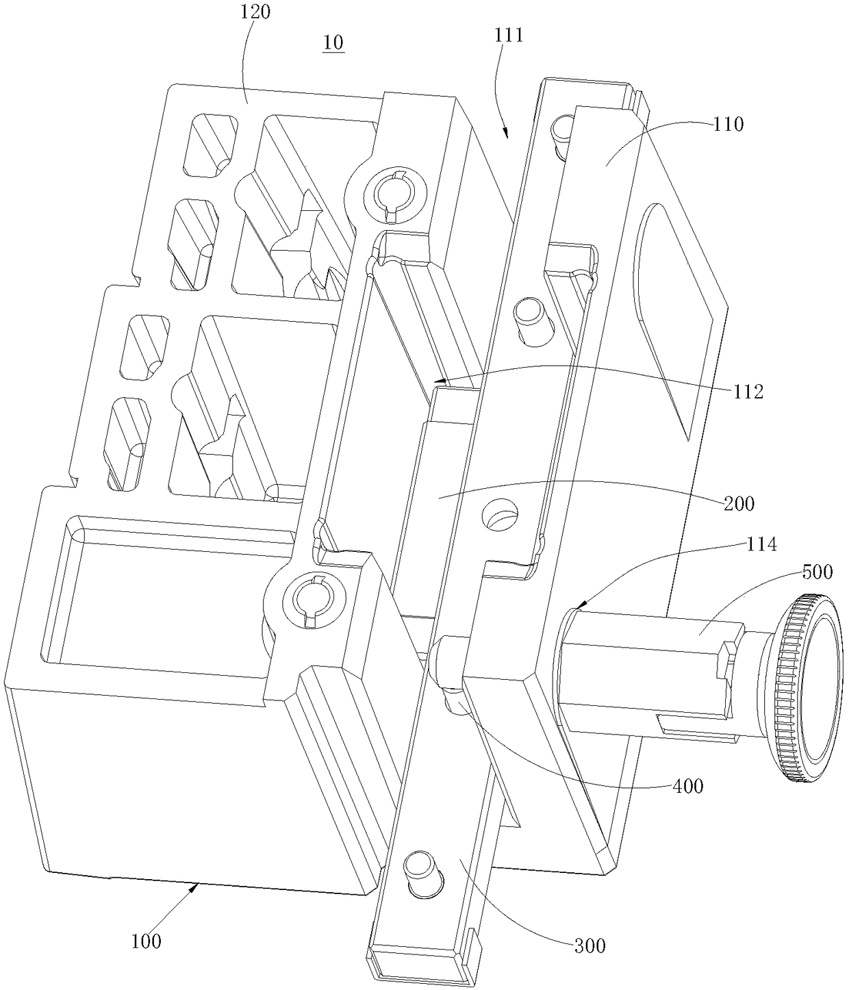 Slider angle lock and display