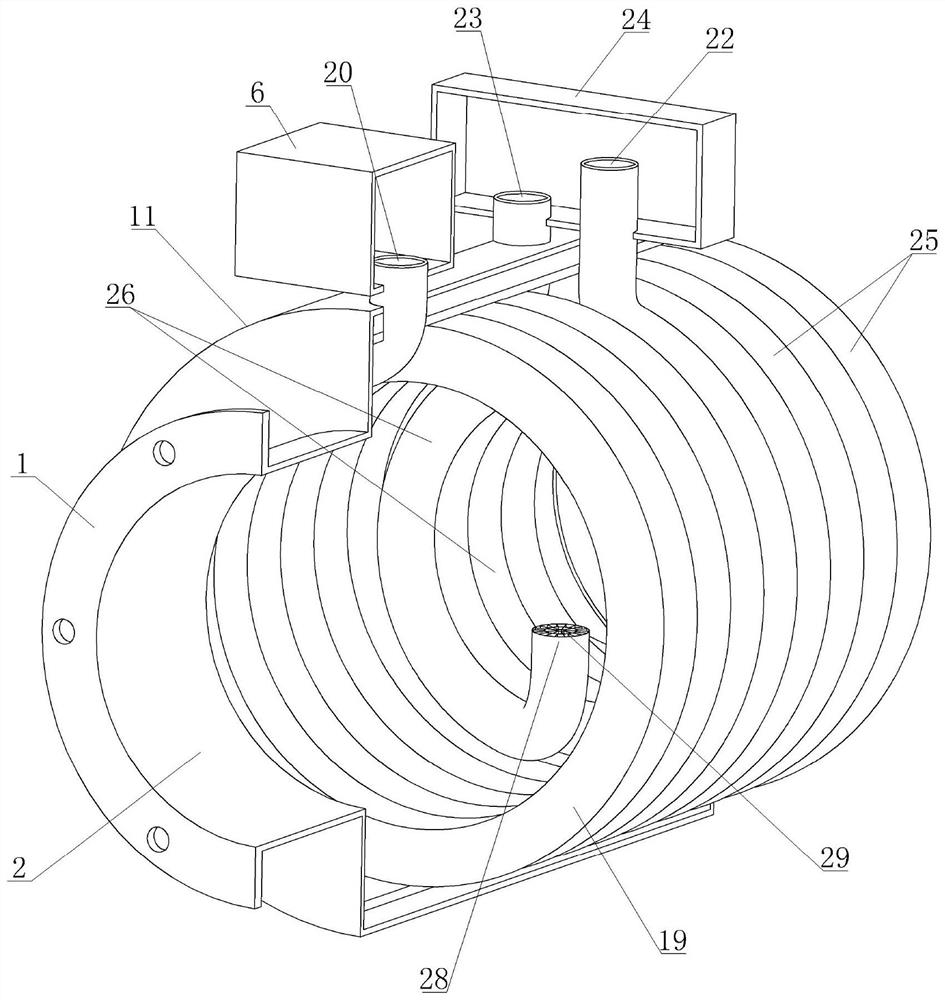 Water combustion-supporting device for combustion engine