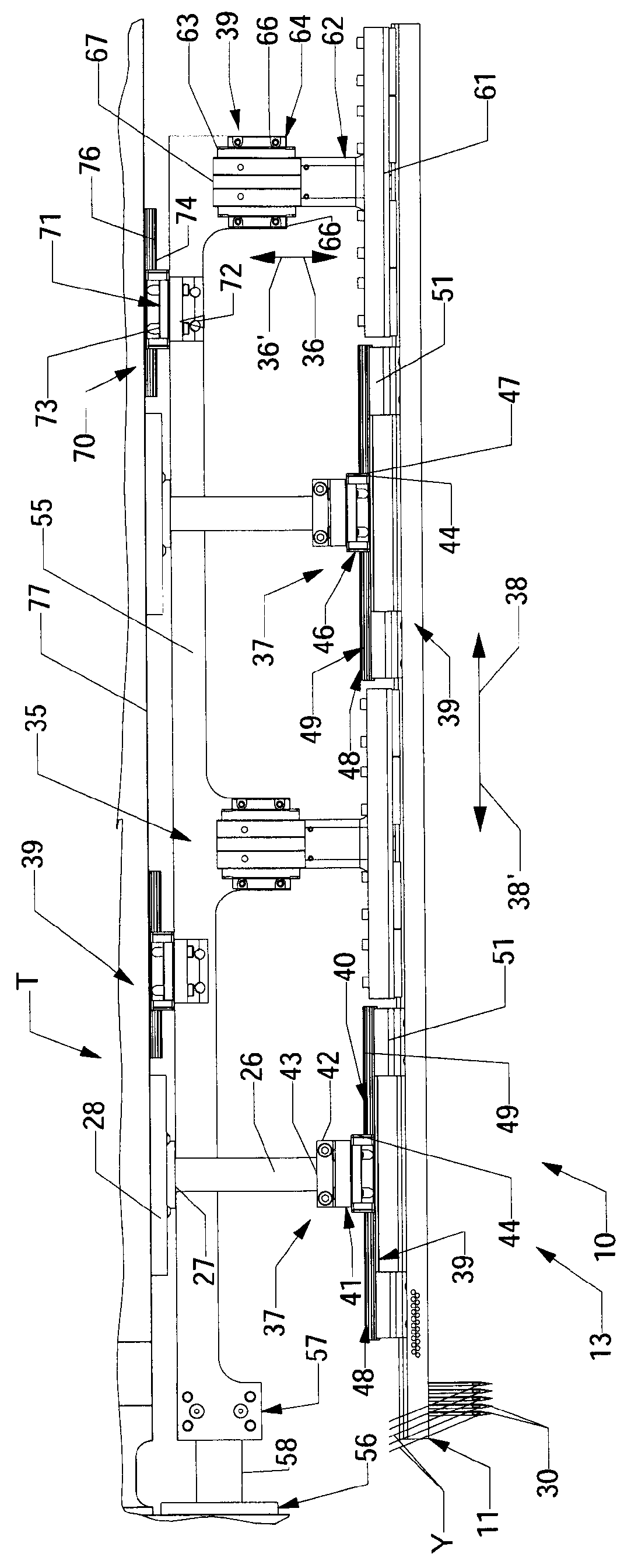 Tufting machine drive system