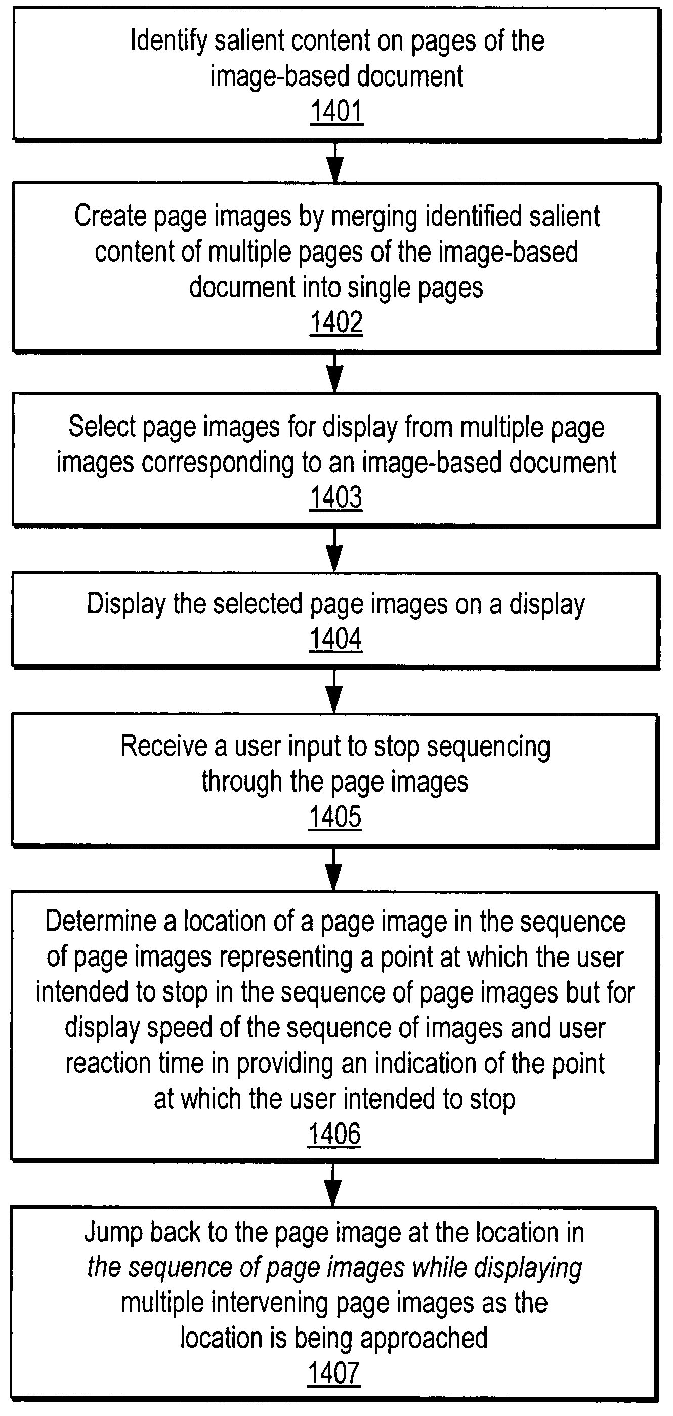 Avoiding disorientation under discontinuous navigation in an image flipping system